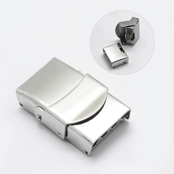 Tarnish Resistant 201 Stainless Steel Watch Band Clasps