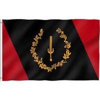 Fly Breeze 3x5 Foot Black American Heritage Flag - Canvas Header and Double Stitched - Afro African American Heritage Black H...