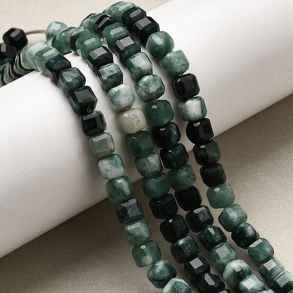 Natural White Jade Beads Strands