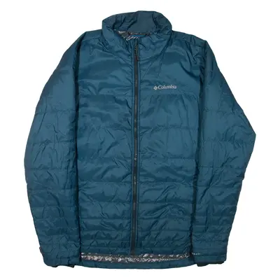COLUMBIA Mens Jacket Green L