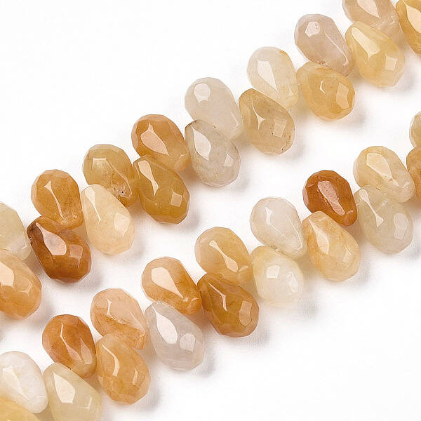 Natural Topaz Jade Beads Strands