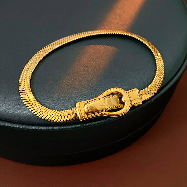 Stainless Steel Snake Chain Bracelets for Women