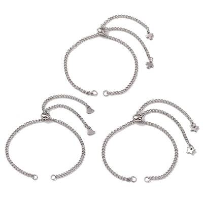 Non-Tarnish 304 Stainless Steel Chain Bracelet Making