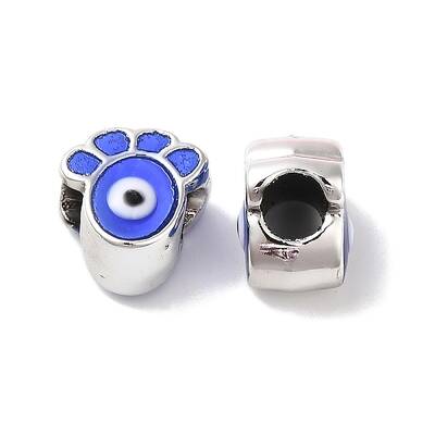 CCB Plastic Enamel European Beads