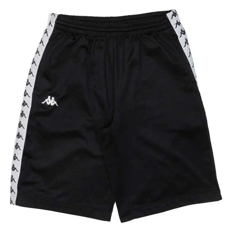 KAPPA Mens Jorts Shorts Black Relaxed S W28