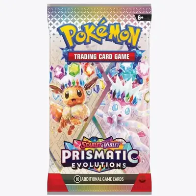 Prismatic Evolution Booster Pack pokemon cards