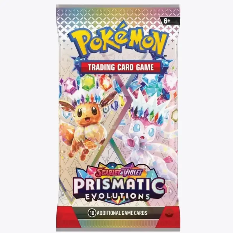 Prismatic Evolution Booster Pack pokemon cards