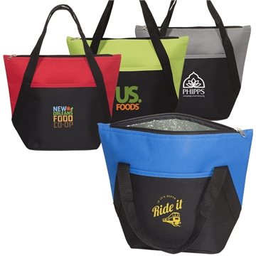 50 Custom Lunch Size Cooler Tote - Insulated & 9-Can Capacity