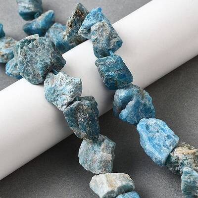 Natural Blue Apatite Beads Strands