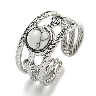 304 Stainless Steel Open Cuff Rings