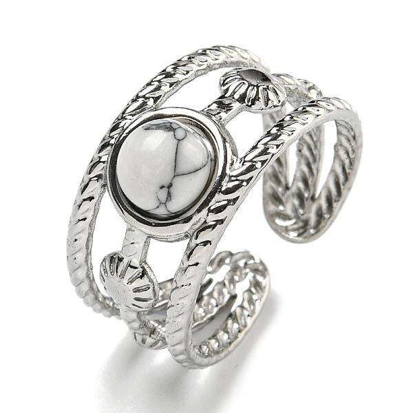 304 Stainless Steel Open Cuff Rings
