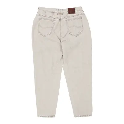 Lee Jeans - 32W UK 14 Grey Cotton