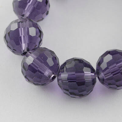 Transparent Glass Bead Strands