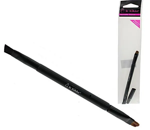 Le kikke eyebrow brush black handle