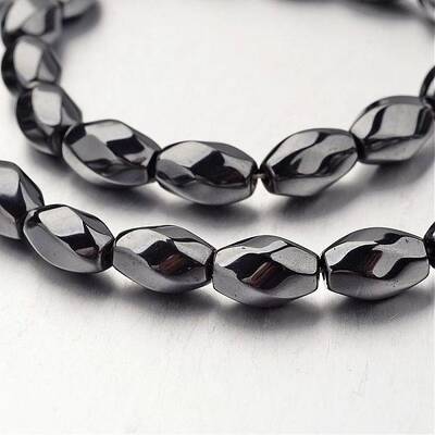 Non-magnetic Synthetic Hematite Beads Strands