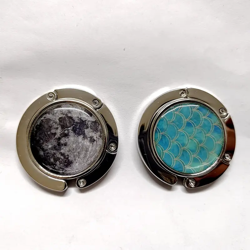 Foldable Bag Table Hanging Hook, Folding Bag Accessories, Necessary Hanging Bag Hook for Outdoor Camping Travel, Compact