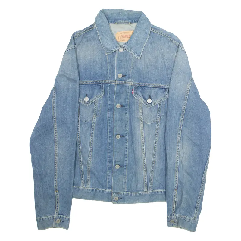 LEVI'S Mens Denim Jacket Blue L