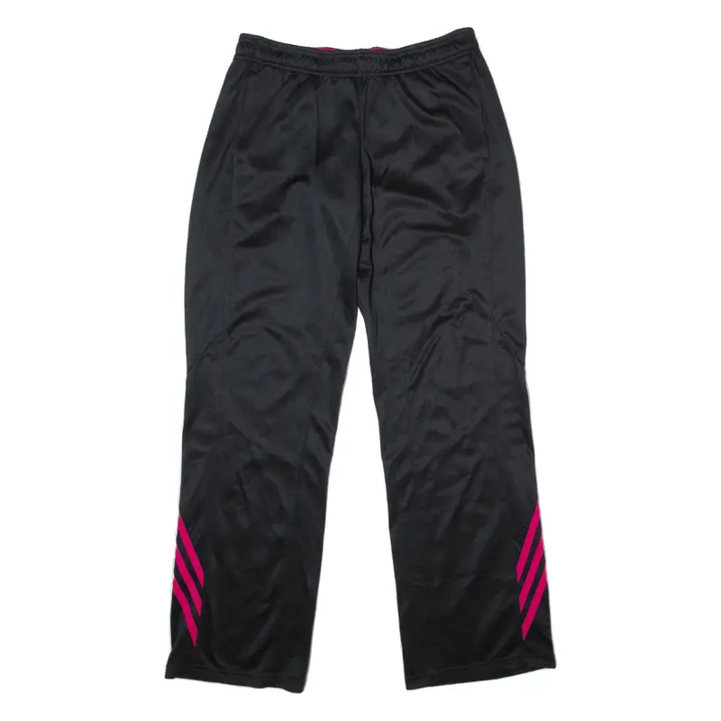 ADIDAS Track Pants Black Straight Womens S W28 L30