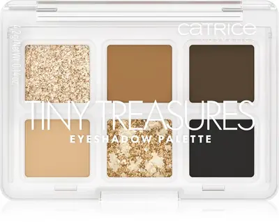 Catrice Tiny Treasures Eyeshadow Palette Color 010 Everyday Essentials 4.2 g