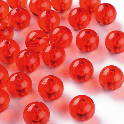 Transparent Acrylic Beads