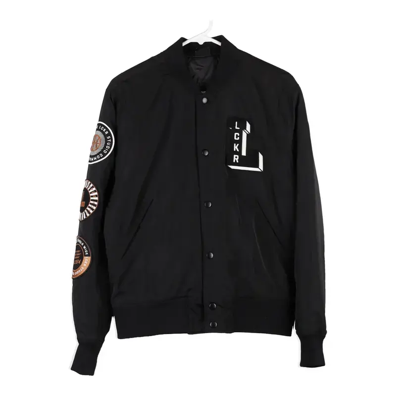 Lckr Baseball Jacket - Small Black Polyester