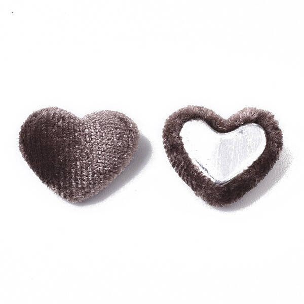 Velvet Cloth Fabric Covered Cabochons