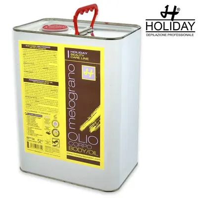 Pomegranate body oil holiday 5 liter can