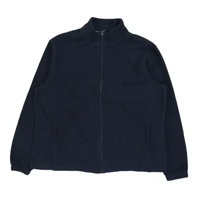 Vintage Starter Zip Up - XL Navy Cotton