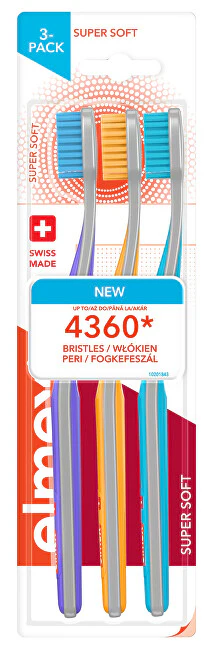 Elmex Spazzolino Da Denti Super Soft Multipack 3 Pezzi