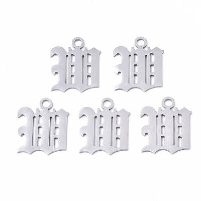 Tarnish Resistant 201 Stainless Steel Pendants