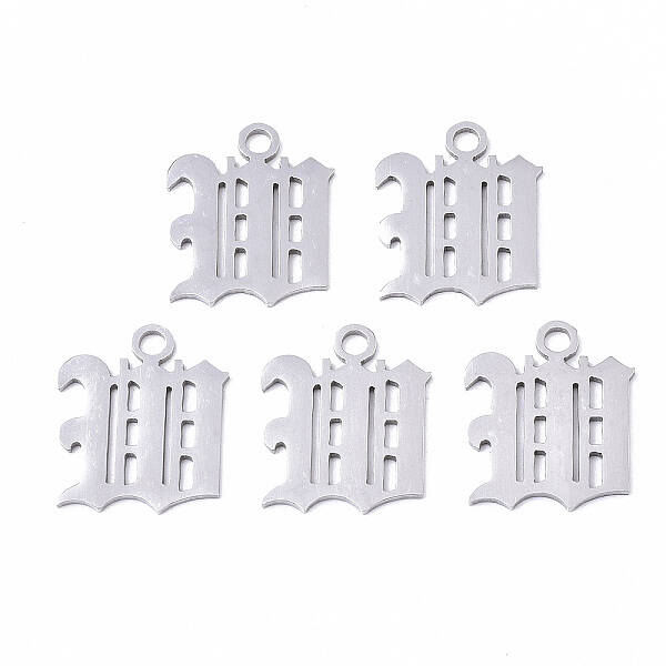 Tarnish Resistant 201 Stainless Steel Pendants