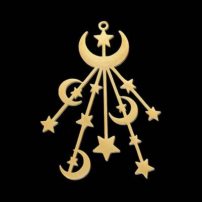 201 Stainless Steel Big Pendants