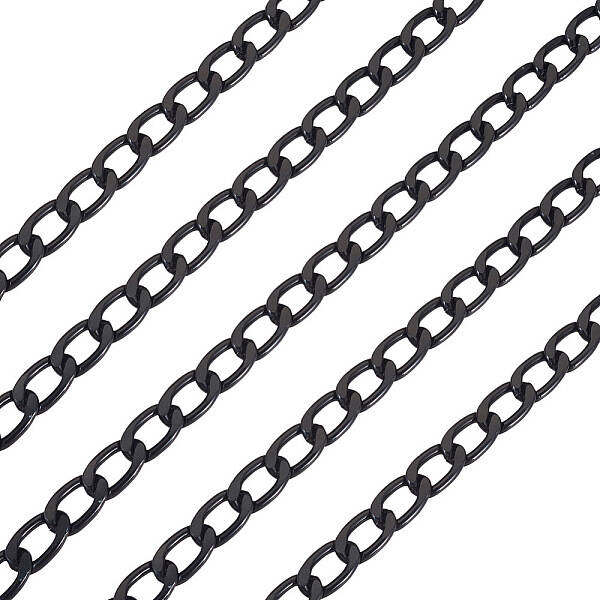 Oval Oxidation Aluminum Curb Chains