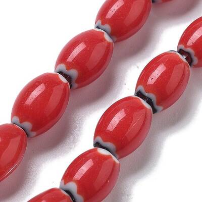 Handmade Millefiori Lampwork Beads Strands