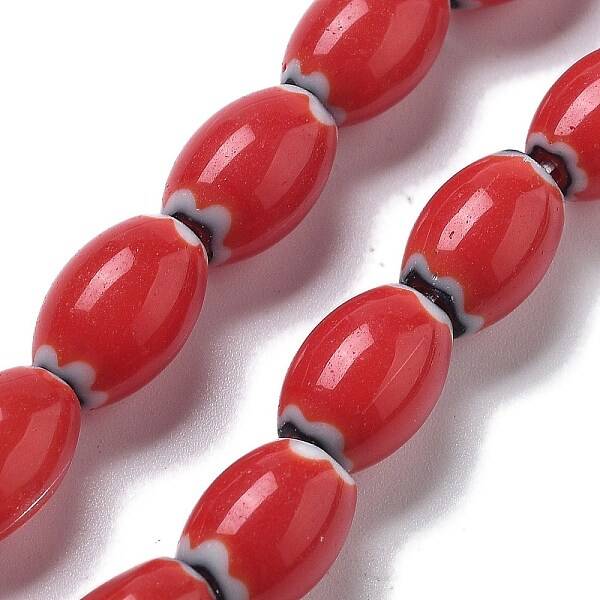 Handmade Millefiori Lampwork Beads Strands