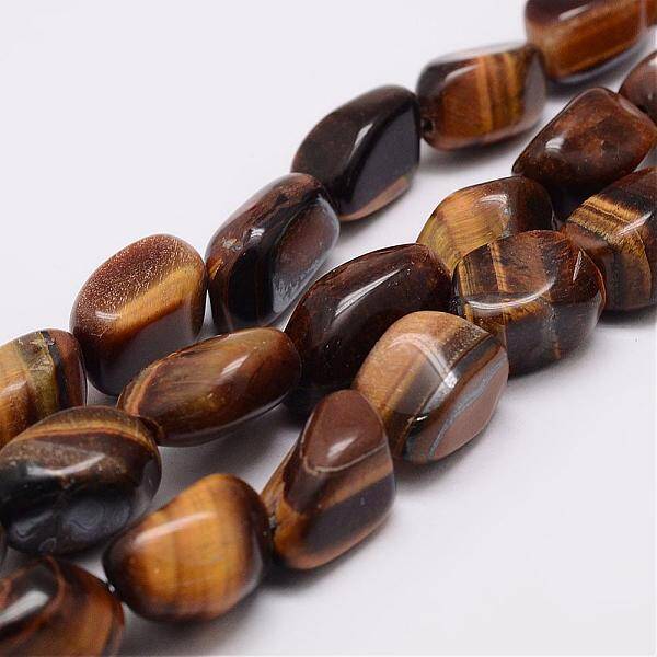 Natural Tiger Eye Bead Strands