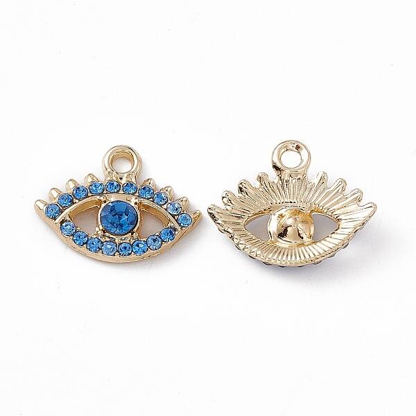 Alloy Rhinestone Pendants