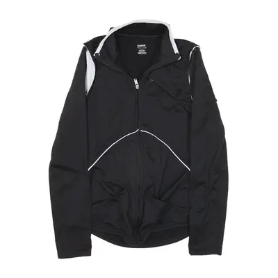 REEBOK Track Jacket Black Womens S