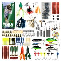 322-Piece Fishing Lures Kit,fishing gifts for dad fathers day - Buzz Bait/Spinner Baits/Chatterbait/Jig/Frog, Fishing Tackle ...