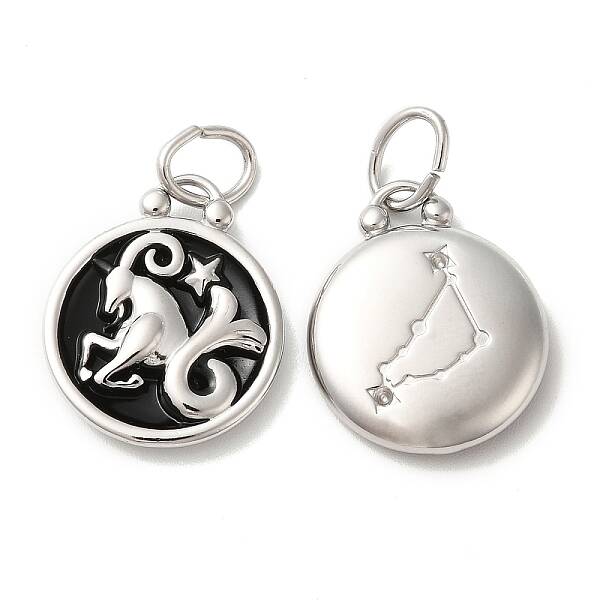 304 Stainless Steel Enamel Pendants