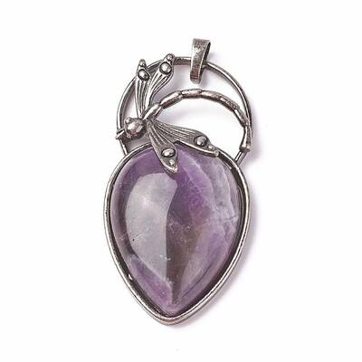 Natural Amethyst Pendants