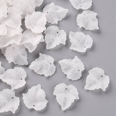 Autumn Theme Transparent Frosted Acrylic Pendants