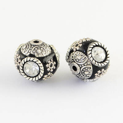 Handmade Indonesia Round Beads
