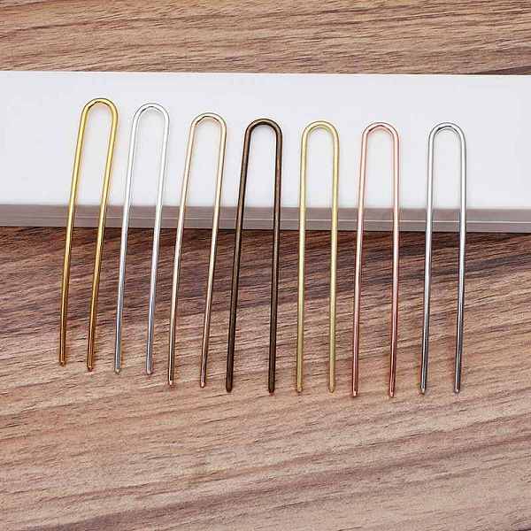 Brass Hair Fork Findings