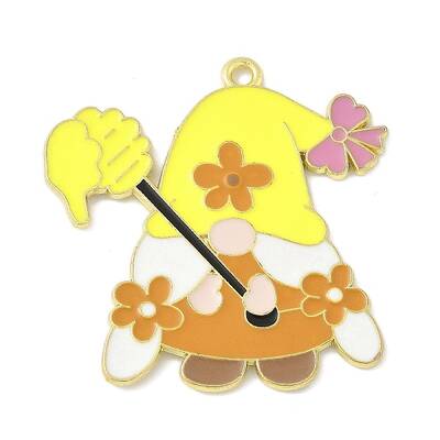Bees Theme Alloy Enamel Pandants