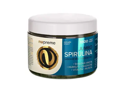 Nupreme Spirulina Jumbo 1500 Compresse Bio