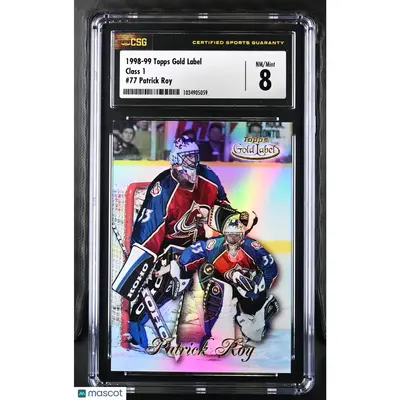 Patrick Roy CGC 1998 Gold Label #77 Class 1 Hockey 8