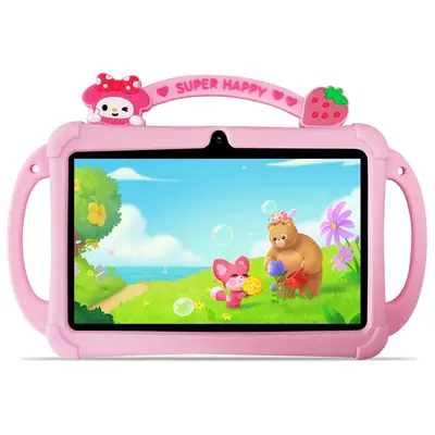 【TikTokShopFallDealsForYou】PRITOM Kids Tablet, 7 inch Android 13, Bluetooth, WiFi, HDScreen, with Protective Case, Parent...