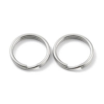 Non-Tarnish 304 Stainless Steel Split Key Rings