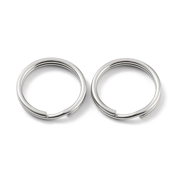 Non-Tarnish 304 Stainless Steel Split Key Rings